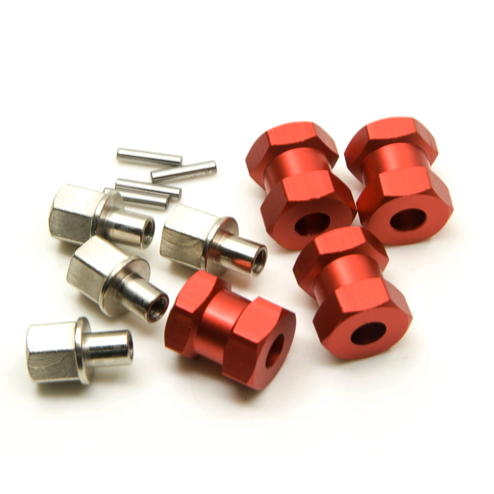 Wheel Hex Adapter - YEAHRUN Aluminum Alloy 12mm Wheel Hub