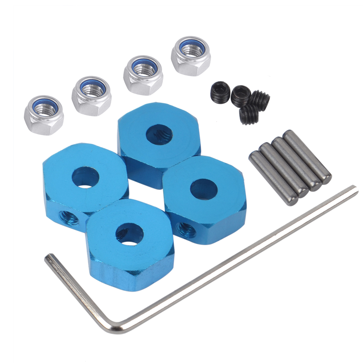 Wheel Hex Adapter - Aluminum 12mm Wheel Hex Hubs Drive