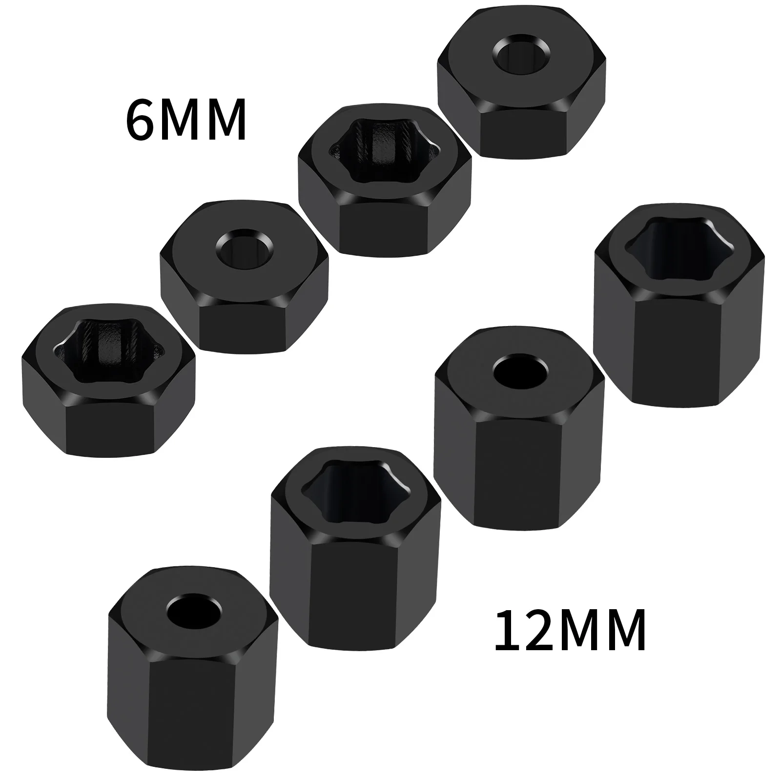 AXSPEED 4Pcs Aluminum 7mm to 1 - đánh giá và giá Wheel Hex Adapter