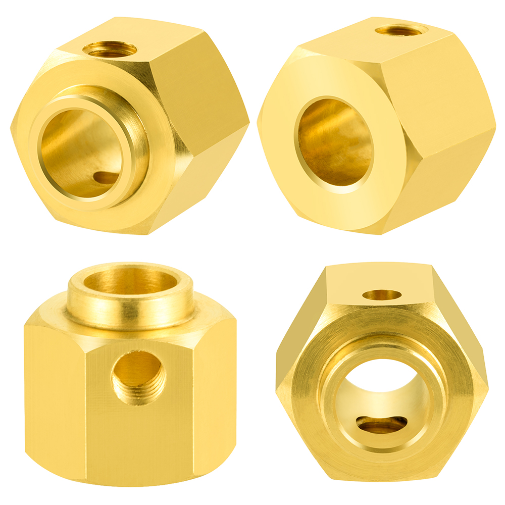 YEAHRUN 4PCS Brass 12MM Wheel  - đánh giá và giá Wheel Hex Adapter