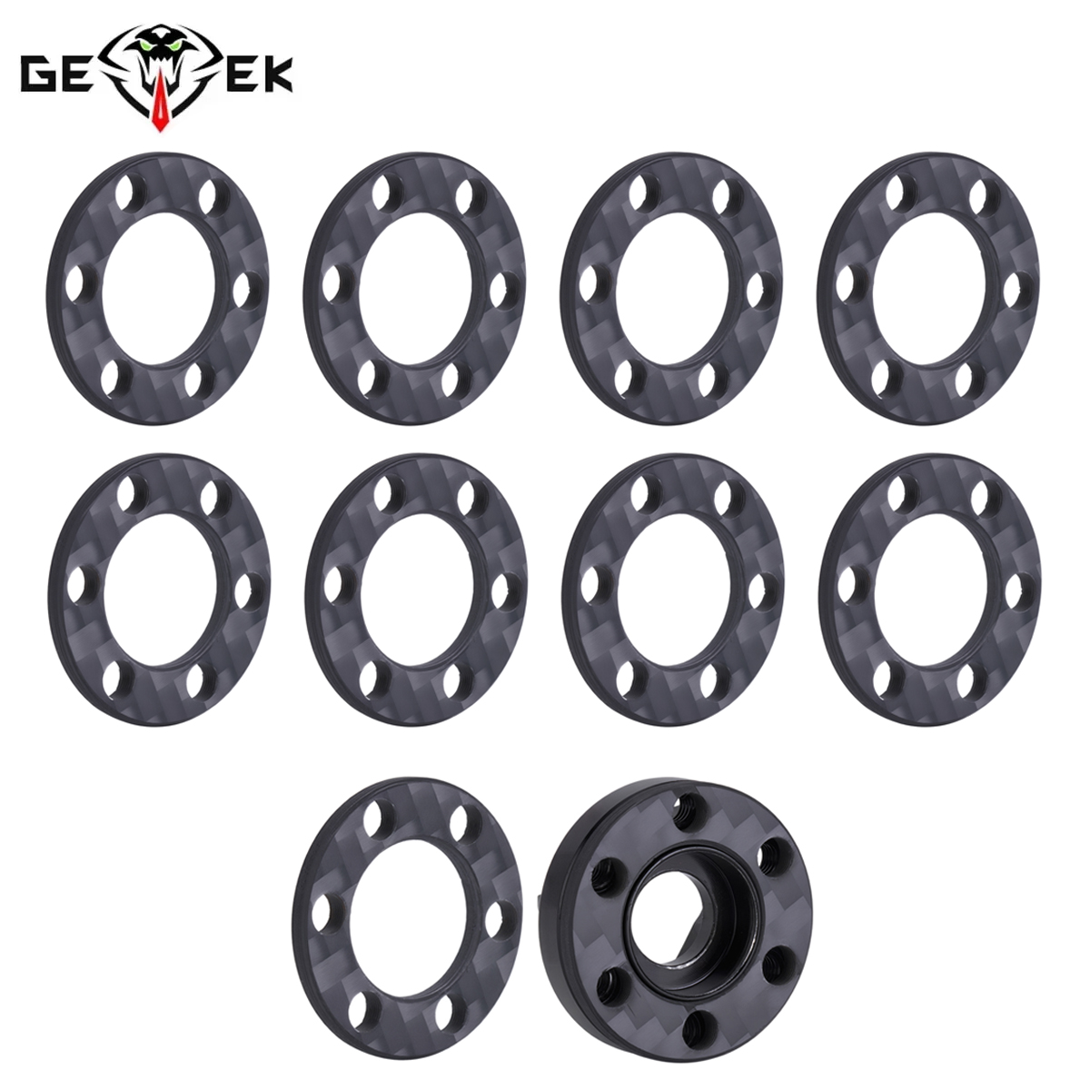4/8Pcs Carbon Fiber Wheel Hex  - đánh giá và giá Wheel Hex Adapter
