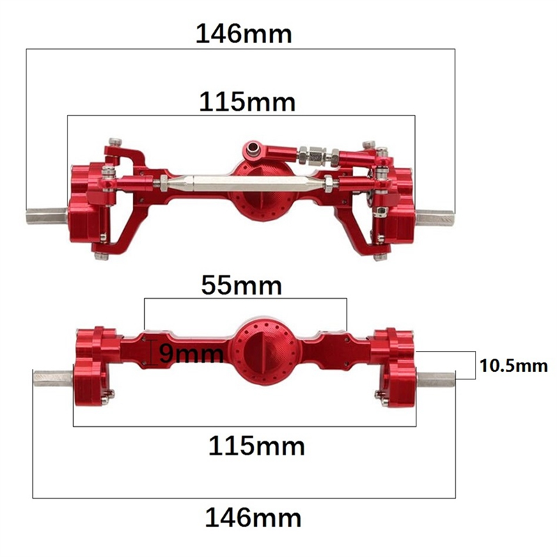 MN99S CNC Full Metal Front and - đánh giá và giá Rc Hobby Warehouse
