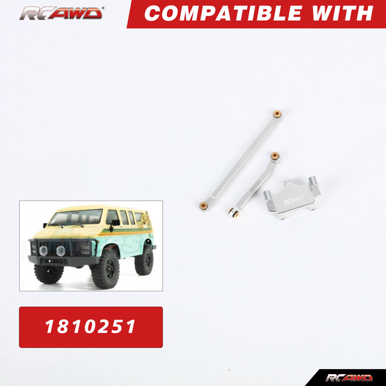 RCAWD Alloy CR18P Servo Mount  - đánh giá và giá Rc Hobby Warehouse