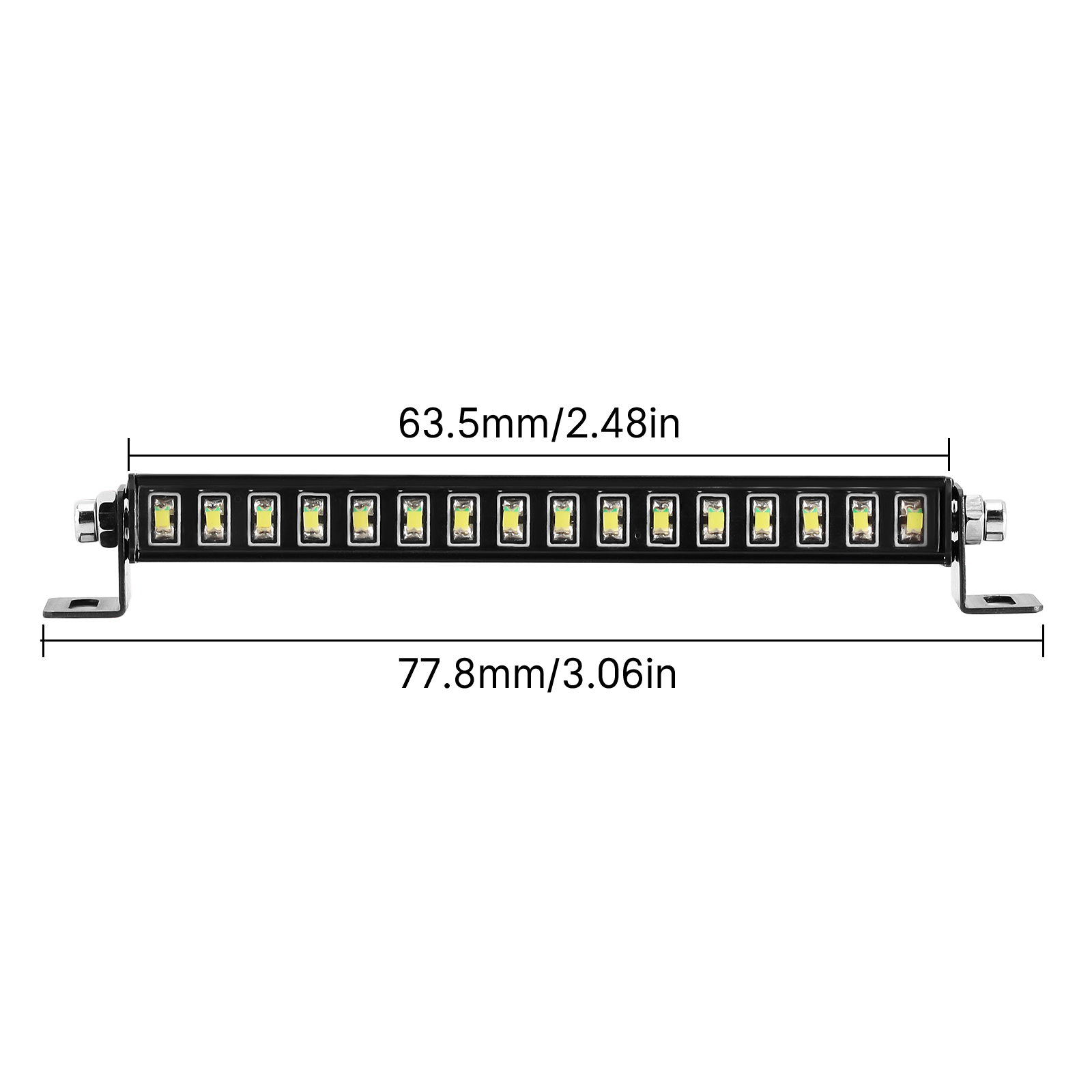 INJORA 16LED Metal Roof Light  - đánh giá và giá Rc Hobby Warehouse