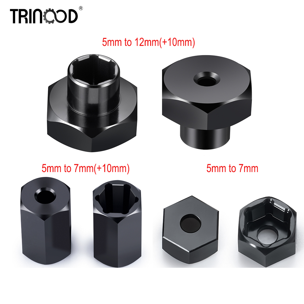TRINOOD 4Pcs Aluminum Alloy 5m - đánh giá và giá Wheel Hex Adapter