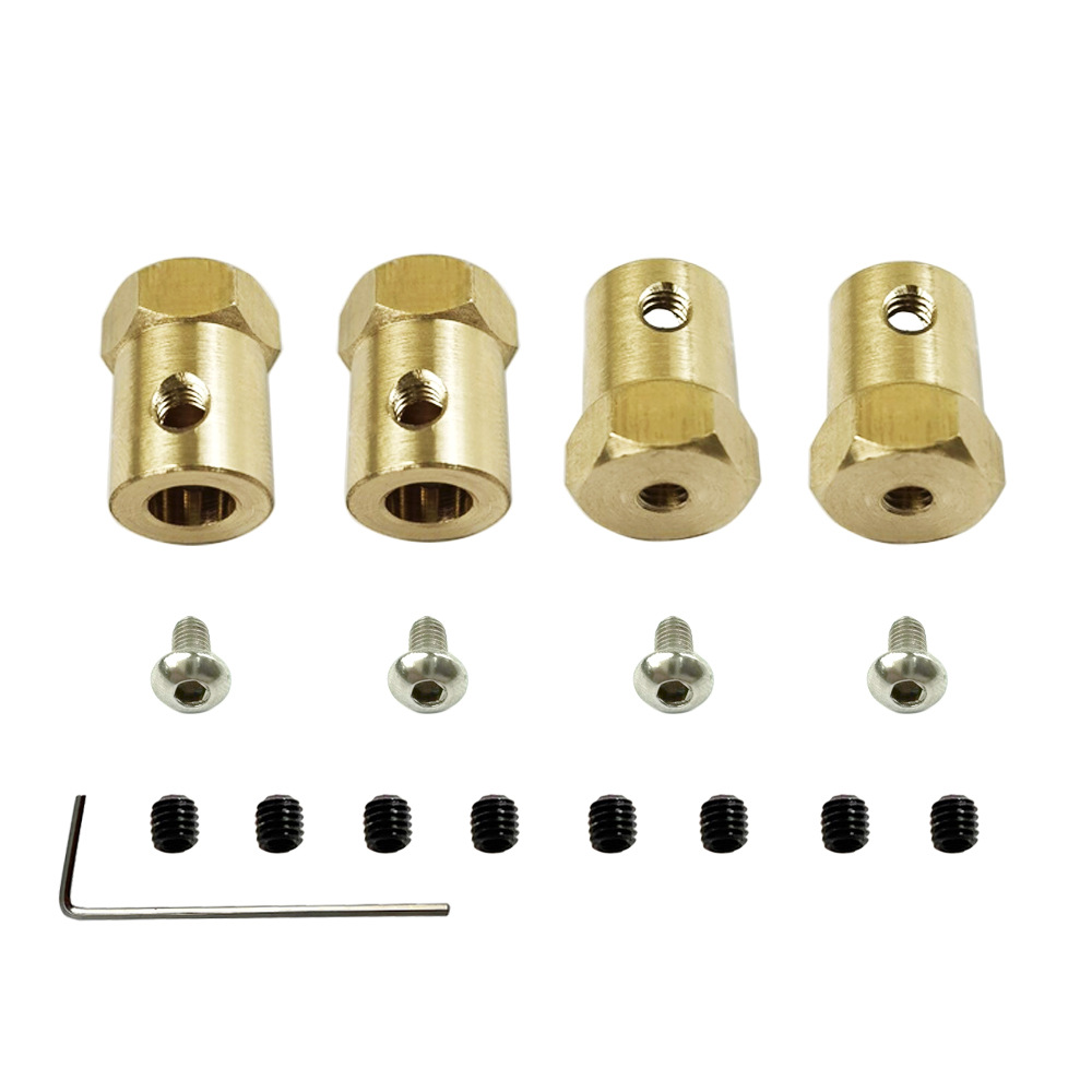 4 WPL D12 Xe Mô Hình Xe Tải Đồ - đánh giá và giá Wheel Hex Adapter