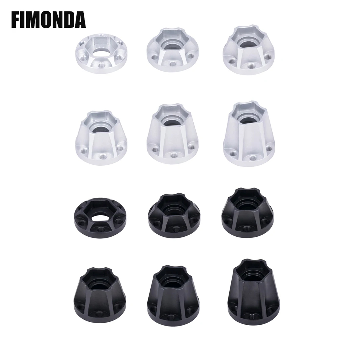 Aluminum Wheel Hex Hub 6/9/12/ - đánh giá và giá Wheel Hex Adapter