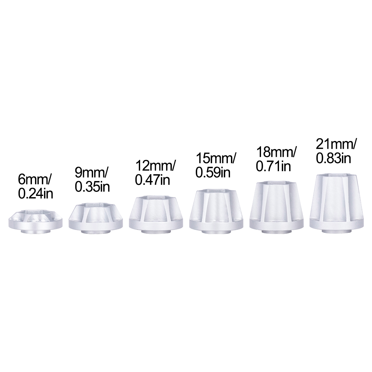 Aluminum Wheel Hex Hub 6/9/12/ - đánh giá và giá Wheel Hex Adapter