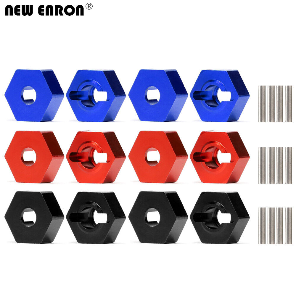 red/blue/black Aluminium 6061  - đánh giá và giá Wheel Hex Adapter